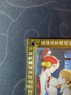 Goddess Sexy Uta Diamond Card Metal Waifu Doujin Numbered One Piece - Image 2