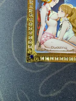 Goddess Sexy Uta Diamond Card Metal Waifu Doujin Numbered One Piece - Image 5