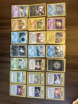 Vintage Rare Pokemon Card Lot 21 Cards - Image 1