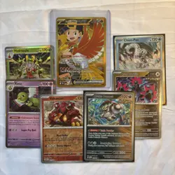 Pokemon TCG Destined Rivals Lot Ethan's Ho-Oh EX Card 239/182 Gold Hyper Rare - Image 2