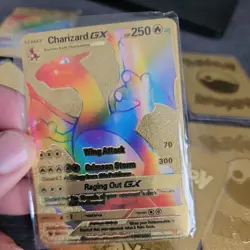 Lot of 6 Metal Pokemon Cards - Gold Foil - Charizard, Blastoise, Scizor VMAX - Image 4