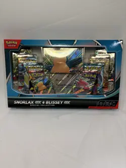 Pokemon Trading Card Game Snorlax ex and Blissey ex Special Collection Box - Image 1