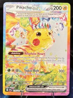 Pikachu ex 238/191 Surging Sparks Pokemon Trading Card Game - Image 1