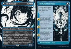 MTG Jin-Gitaxias // The Great Synthesis - Showcase, NM-Mint, English March of th - Image 1