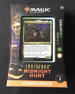MTG Coven Counters Innistrad Midnight Hunt Commander Deck - Image 1
