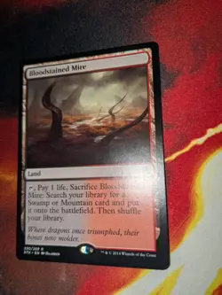 Bloodstained Mire - NM - Khans of Tarkir KTK - MTG - Image 3
