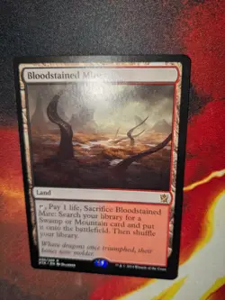 Bloodstained Mire - NM - Khans of Tarkir KTK - MTG - Image 4