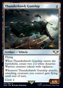 MTG Thunderhawk Gunship [Warhammer 40,000] Near Mint Magic - Image 1