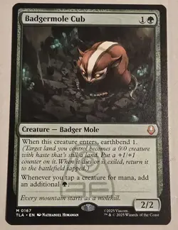 MTG Avatar M Badgermole Cub #0167 - Image 1