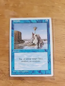 Twiddle - Fourth Edition - MTG Magic - Common - Blue Instant - Image 1