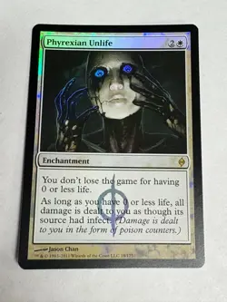 Phyrexian Unlife New Phyrexia Foil - Image 1