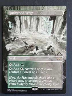 Hushwood Verge (Borderless) Duskmourn: House of Horror Regular - Image 1