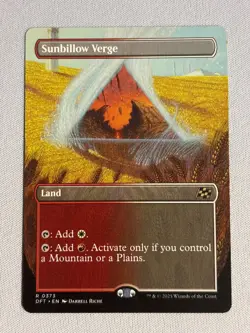 Sunbillow Verge - Borderless - Aetherdrift - MTG LP - Image 1