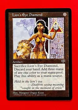 Lion's Eye Diamond - Magic the Gathering - Mirage set - Image 1