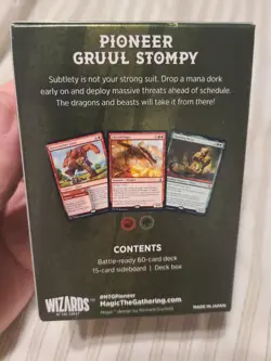 MTG Magic Gruul Stompy Pioneer Challenger Deck 2022 New Factory Sealed - Image 2