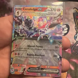 2024 Scarlet & Violet Series - Surging Sparks Ceruledge ex Double Rare #36 - Image 1