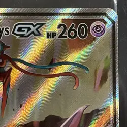 Pokemon TCG Espeon Deoxys GX SM240 Black Star Promo Card Near Mint Condition NM - Image 4