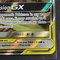 Pokemon TCG Espeon Deoxys GX SM240 Black Star Promo Card Near Mint Condition NM - Image 5