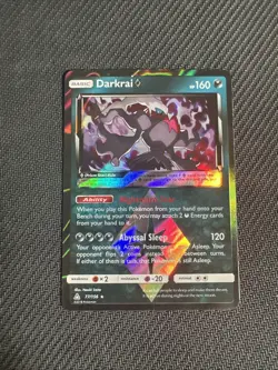 Darkrai Prism Star 77/156 Sm-Ultra Prism Holo Pokemon TCG - Image 1