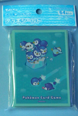 Piplup on an Iceberg Sleeves - Set of 64 Sleeves - Japanese - Pokemon Center - Image 1