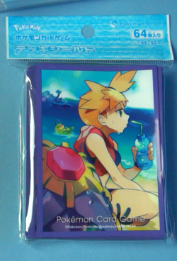 Misty & Starmie on the Beach Sleeves - Set of 64 Sleeves - Japanese - Pokemon Ce - Image 1