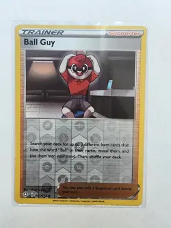 Ball Guy 57/72 Shining Fates Reverse Holo Uncommon Pokemon TCG - Image 1