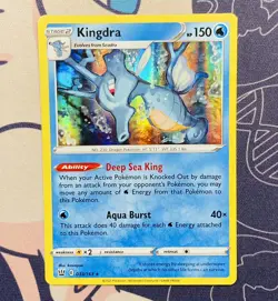 Pokemon TCG Kingdra Sword & Shield - Battle Styles 033/163 Holo Rare Mint - Image 1