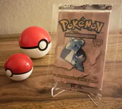 Pokemon Fossil 1st Edition Booster Pack Englisch Sealed WOTC Lapras Artwork 1999 - Image 5