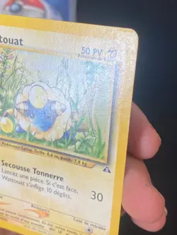 CARTE POKEMON WATTOUAT 58/75 FR COMMUNE NEO DISCOVERY - TBE - Image 4
