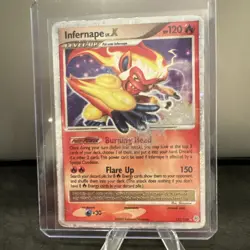 Infernape LV.X 121/130 Diamond and Pearl Holo Pokemon - Image 3