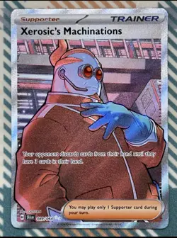 Xerosic's Machinations 089/064 S&V Shrouded Fable Holo Ultra Rare Pokemon TCG NM - Image 1