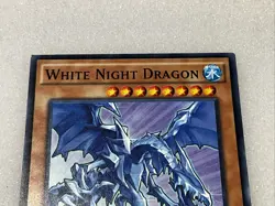 Yu-Gi-Oh! White Night Dragon Common SR02-EN011 Lightly Played 1st Ed. FREE SH - Image 2