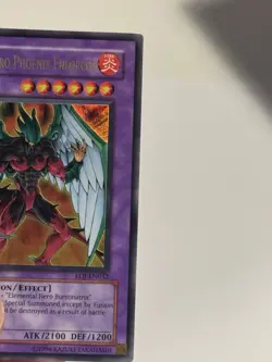 Yu-Gi-Oh! Elemental Hero Phoenix Enforcer EOJ-EN032 Ultimate Rare 1st Ed - Image 3