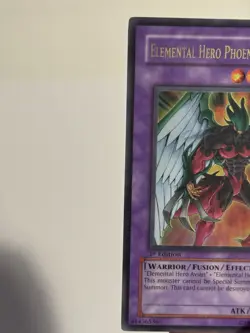 Yu-Gi-Oh! Elemental Hero Phoenix Enforcer EOJ-EN032 Ultimate Rare 1st Ed - Image 4