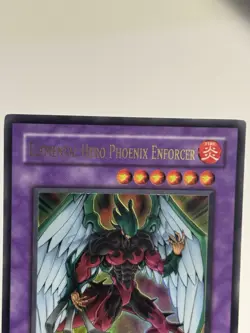 Yu-Gi-Oh! Elemental Hero Phoenix Enforcer EOJ-EN032 Ultimate Rare 1st Ed - Image 5