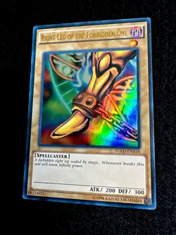 YUGIOH • RIGHT LEG OF THE FORBIDDEN ONE • ULTRA RARE • YGLD-ENA18 • NEART MINT - Image 3