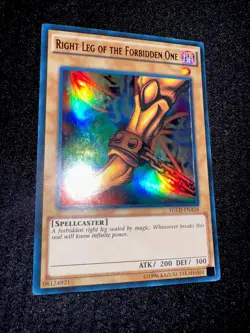YUGIOH • RIGHT LEG OF THE FORBIDDEN ONE • ULTRA RARE • YGLD-ENA18 • NEART MINT - Image 5