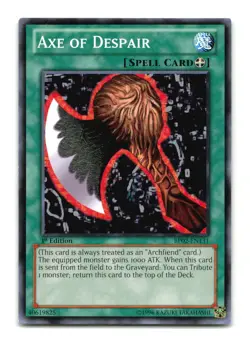 Axe of Despair - BP02-EN131 1st Edition - YuGiOh-LP - Image 1