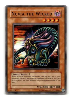 Nuvia the Wicked - DB1-EN216 - YuGiOh-LP - Image 1