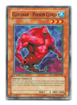Cloudian - Poison Cloud - GLAS-EN009 1st Edition - YuGiOh-LP - Image 1