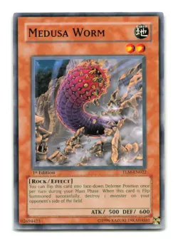 Medusa Worm - TLM-EN022 1st Edition - YuGiOh-LP - Image 1