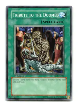 Tribute to the Doomed - SD3-EN020 1st Edition - YuGiOh-LP - Image 1