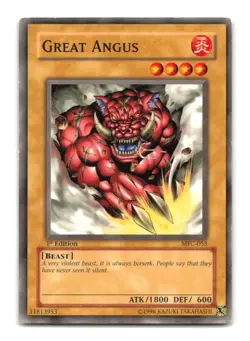 Great Angus - MFC-055 1st Edition - YuGiOh-LP - Image 1