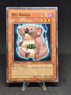Yu-Gi-Oh! Des Koala 5DS2-EN011 5D's 1st Edition NM - Image 1