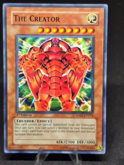 Yu-Gi-Oh! The Creator SDRL-EN014 Rise of the Dragon Lords 1st Edition NM - Image 1