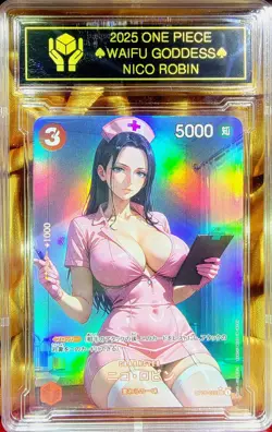 NICO ROBIN One Piece Anime Waifu Goddess CUSTOM CARD NM - Image 1