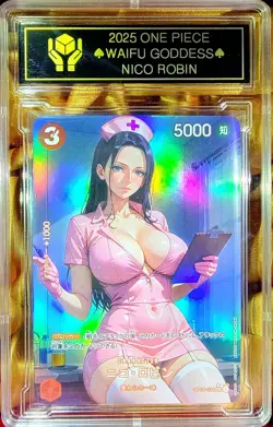 NICO ROBIN One Piece Anime Waifu Goddess CUSTOM CARD NM - Image 2