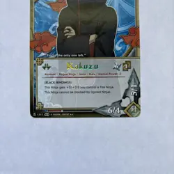 Kakuzu(Black Bindings) Rare Card Naruto ccg tcg - Image 4
