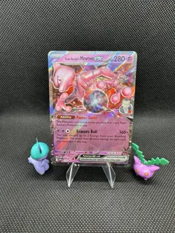 Team Rocket's Mewtwo ex 205 Sv: Scarlet & Violet Promo Cards Holo - Image 1