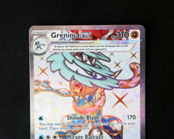 Pokemon Card TCG - Greninja EX 198/167 - Twilight Masquerade - Ultra Rare - NM ⭐ - Image 2